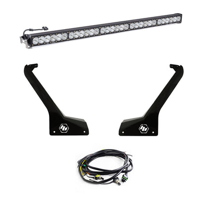 Jeep JLJT S8 or OnX6+ 50 Inch Roof Mount Light Kit - 2020-24 Gladiator; 2018-24 Wrangler JL; Exc. Rubicon 392