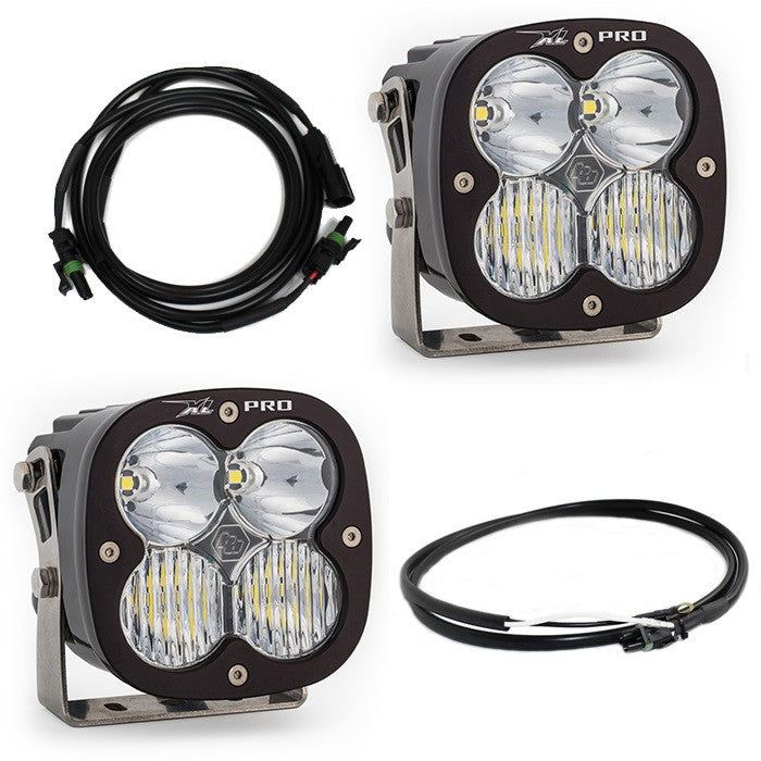 Jeep JL/JT Steel Bumper Light Kit - Jeep 2020-24 Gladiator; 2018-24 Wrangler JL; NOTE: w/ OE Steel Bumper
