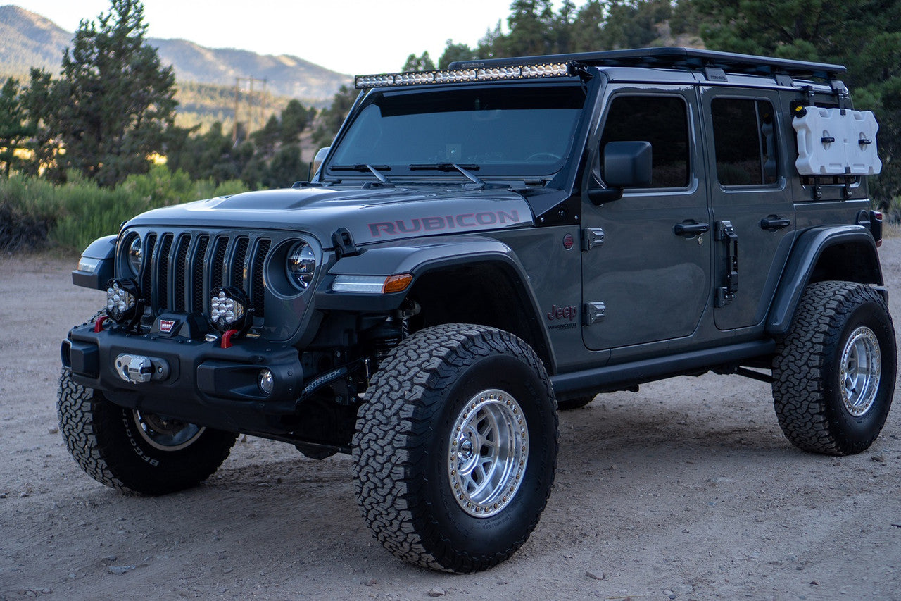 Jeep JL/JT Steel Bumper Light Kit - Jeep 2020-24 Gladiator; 2018-24 Wrangler JL; NOTE: w/ OE Steel Bumper