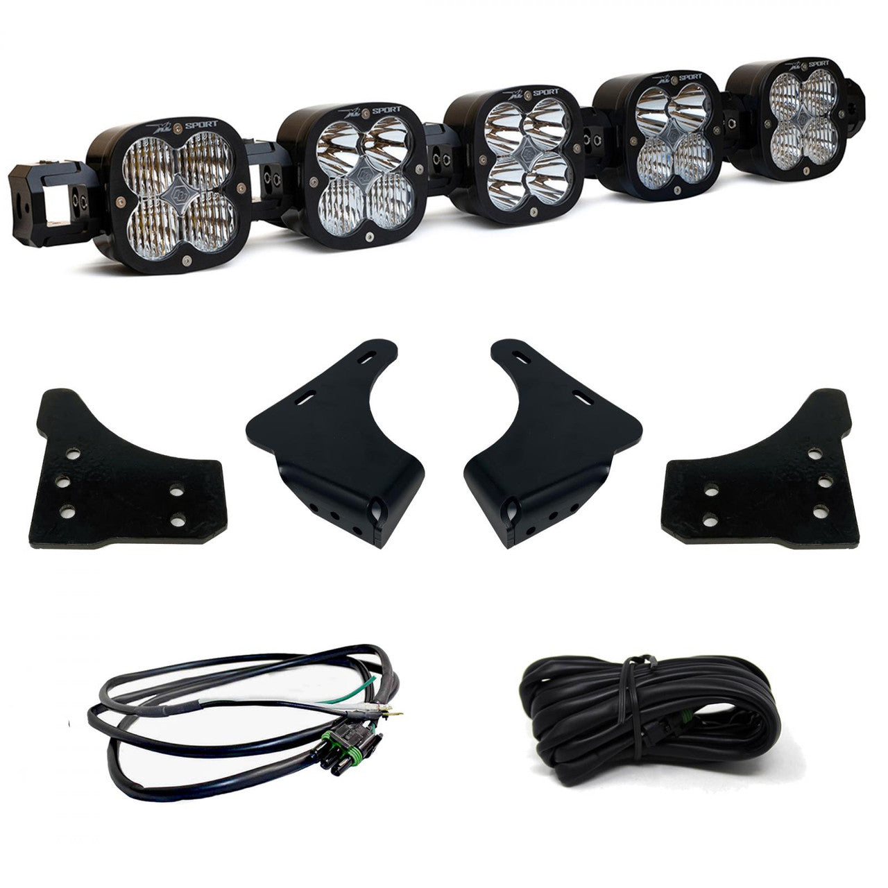 2021-23 Ford F-150 XL Sport Linkable Bumper Light Kit - Baja Designs