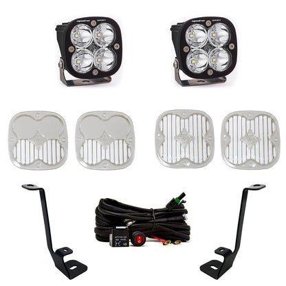 21-22 Ford F-150 Squadron Sport or Pro A-Pillar Light Kit - Baja Designs
