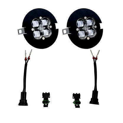 05-14 Ford/Toyota Squadron SAE Fog Pocket Light Kit - Ford 2006-14 F-150; Toyota 2005-11 Tacoma; 2007-13 Tundra