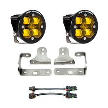 18-24 Jeep JLJT Squadron-R SAE Fog Pocket Light Kit - Jeep 2020-24 Gladiator; 2018-24 Wrangler JL; NOTE w OE Sport Bumper