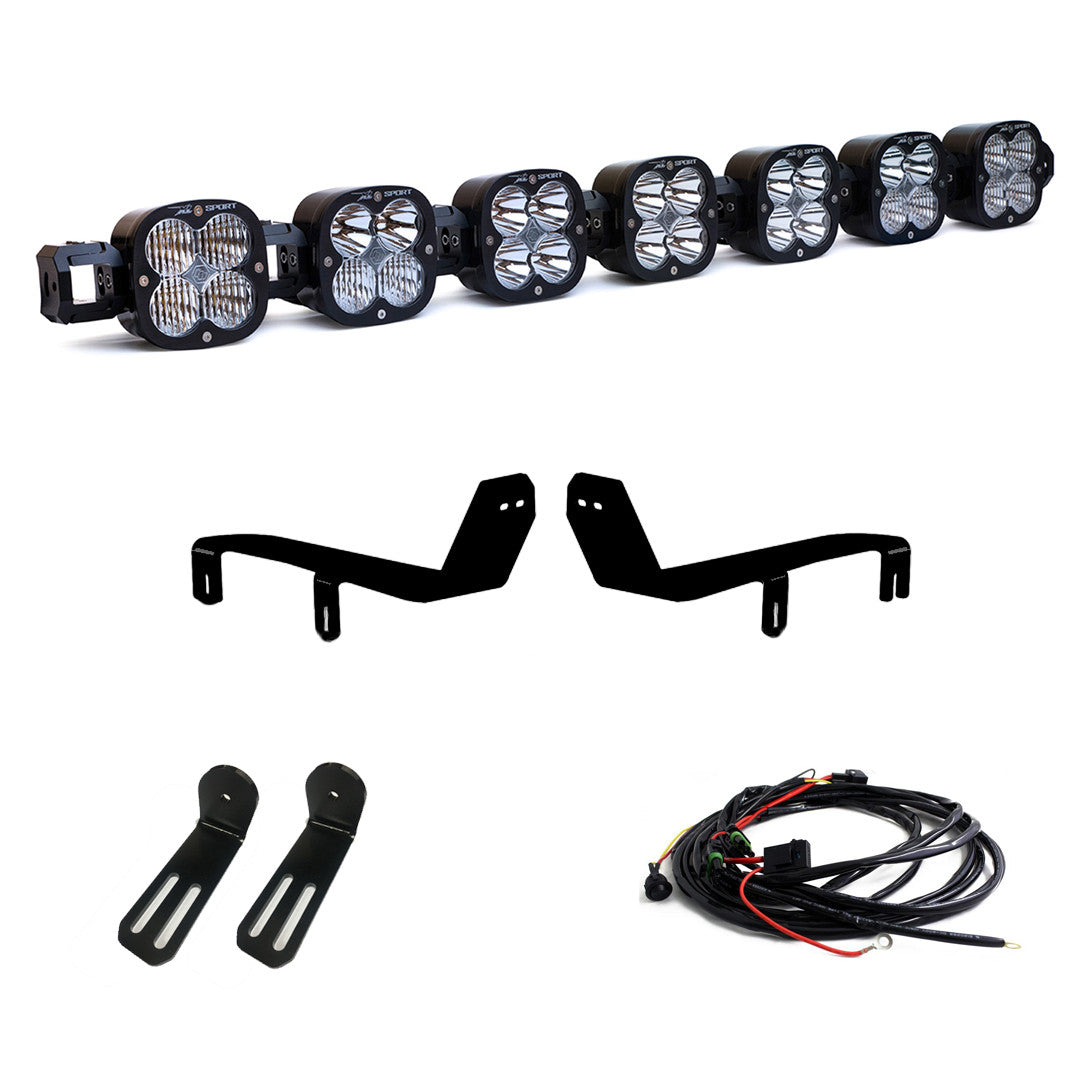 17-19 Ford Super Duty F-250/350 XL Linkable Bumper Light Kit - Baja Designs