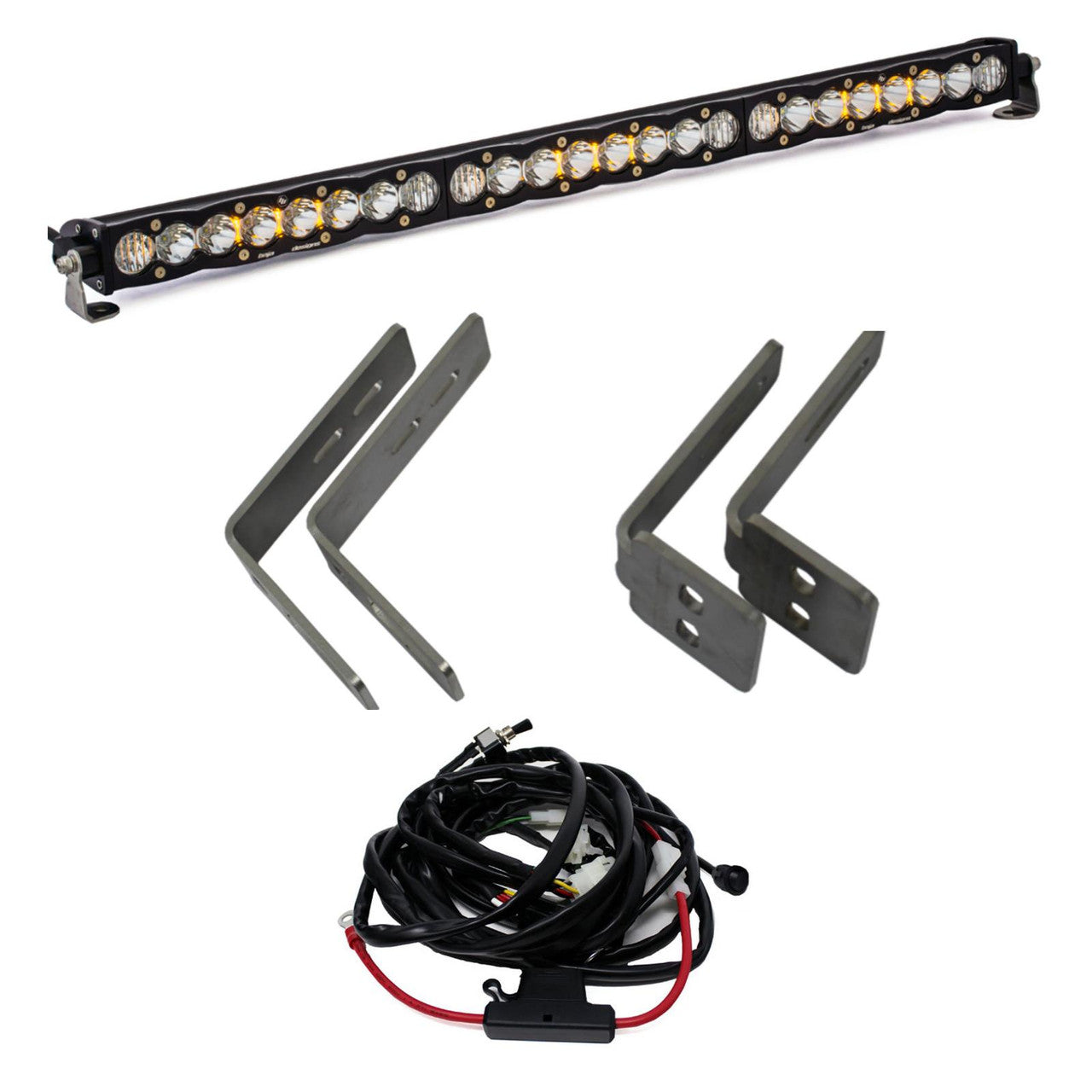 2011-16 F-250/350 Super Duty S8 30 Inch Grille Upper Mount Kit - Baja Designs