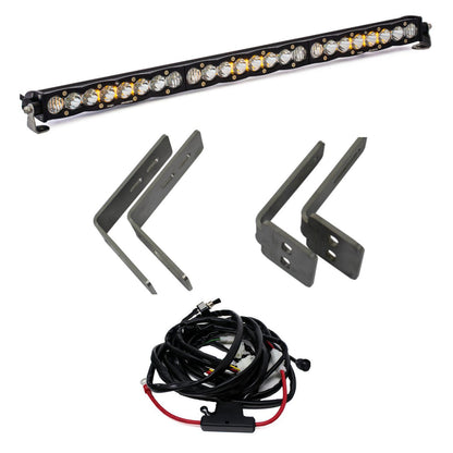 2011-16 F-250/350 Super Duty S8 30 Inch Grille Upper Mount Kit - Baja Designs
