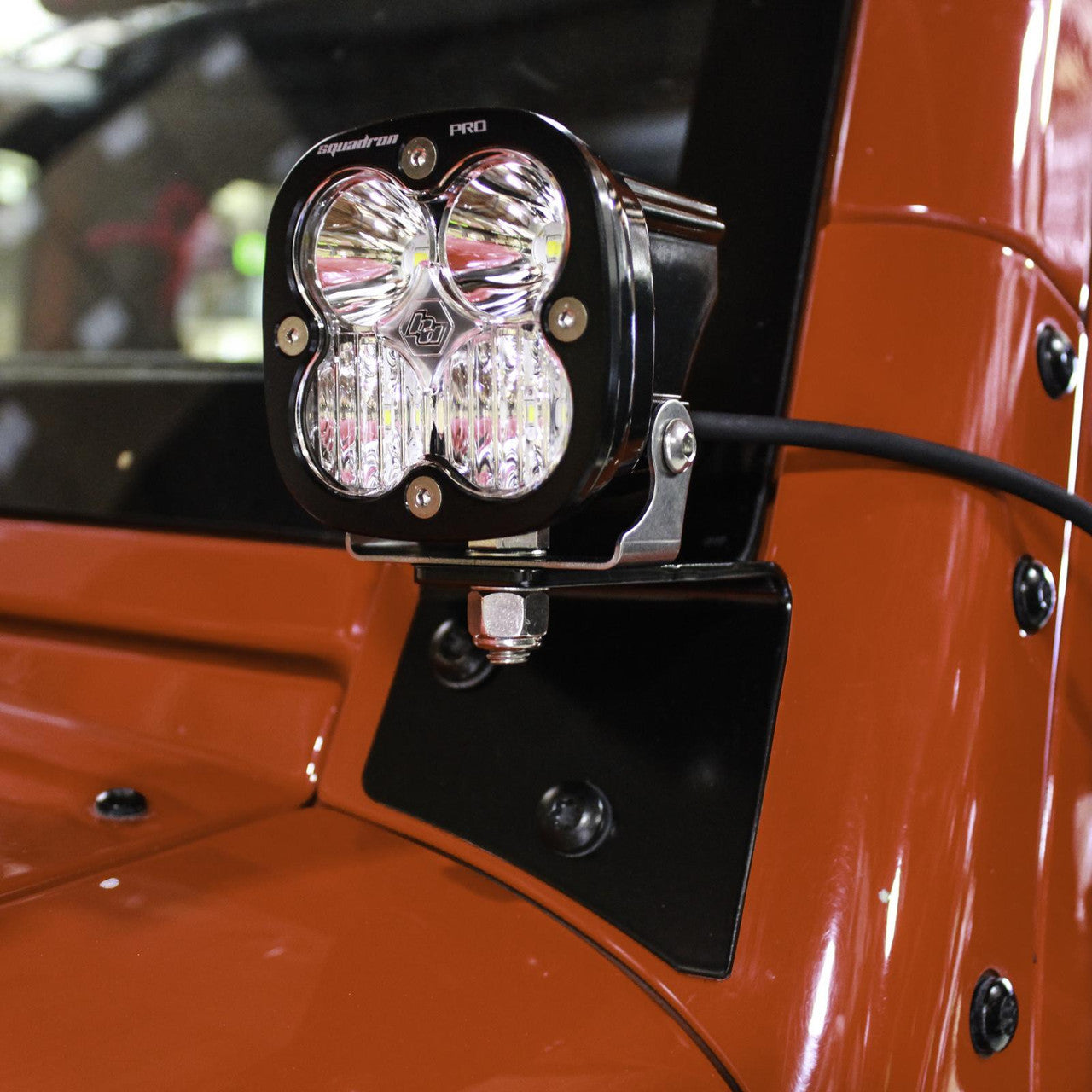 07-18 Jeep JK A-Pillar Light Kit - Baja Designs