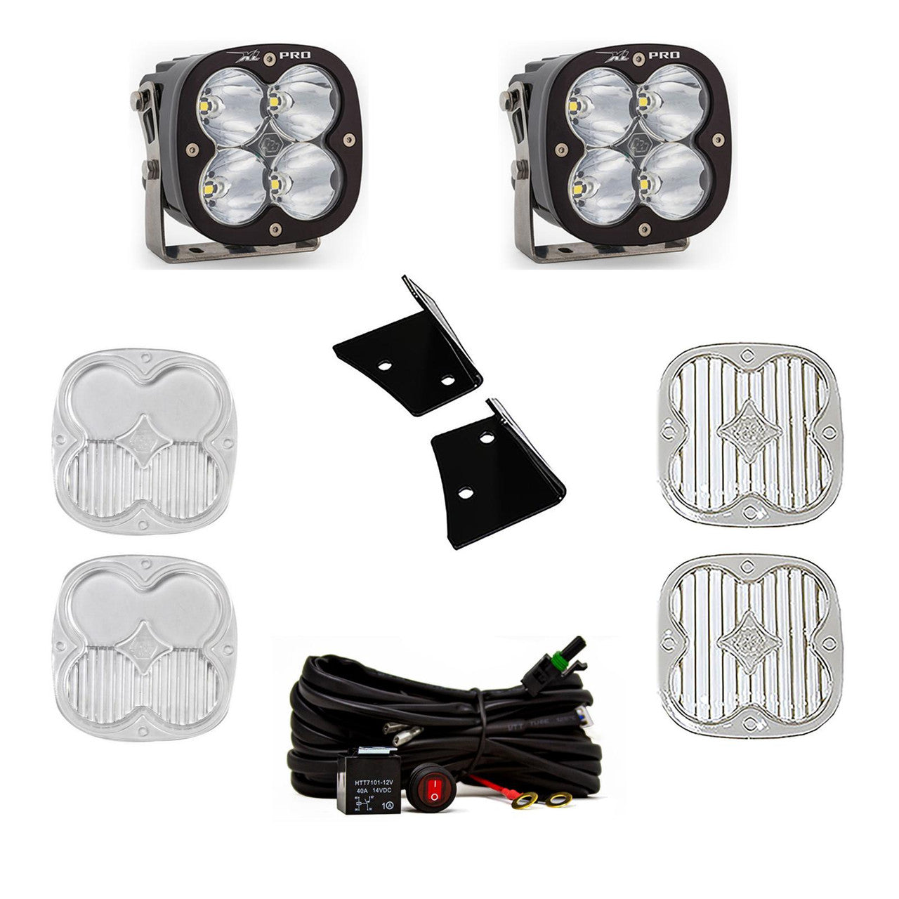 07-18 Jeep JK A-Pillar Light Kit - Baja Designs