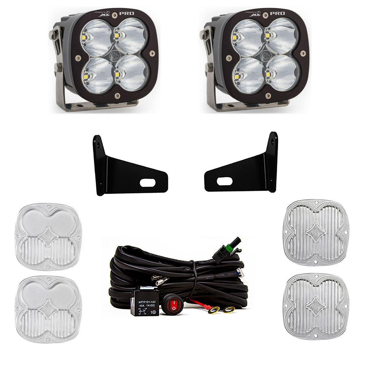 17-24 Can-Am Maverick X3 A-Pillar Light Kit - Baja Designs