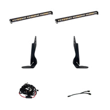 20-22 GMC S8 Single/Dual 30 Inch Behind the Grille Light Bar Kit - Baja Designs