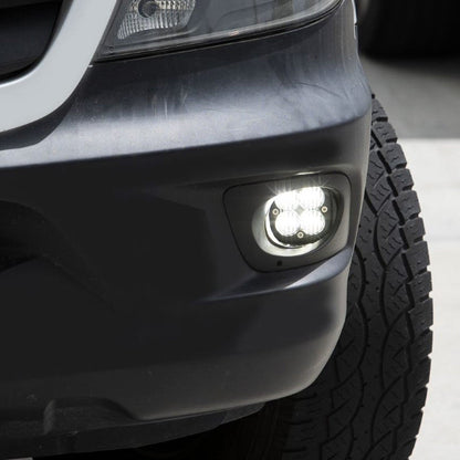 19-24 Mercedes Sprinter Squadron Wide Cornering Fog Pocket Light Kit - 1500/2500/3500