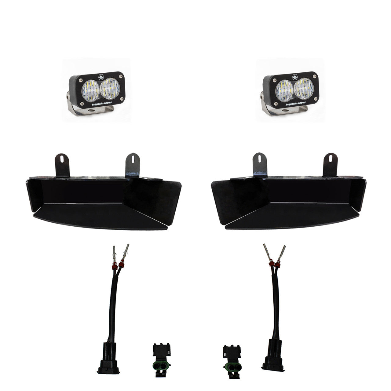 19-24 Dodge RAM S2 Sport Fog Pocket Light Kit - RAM 2019-24 25003500