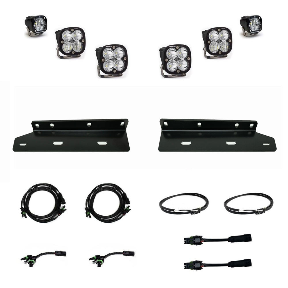 Baja Designs Aftermarket Fog Pocket Kits Fit 21-On Ford, Raptor