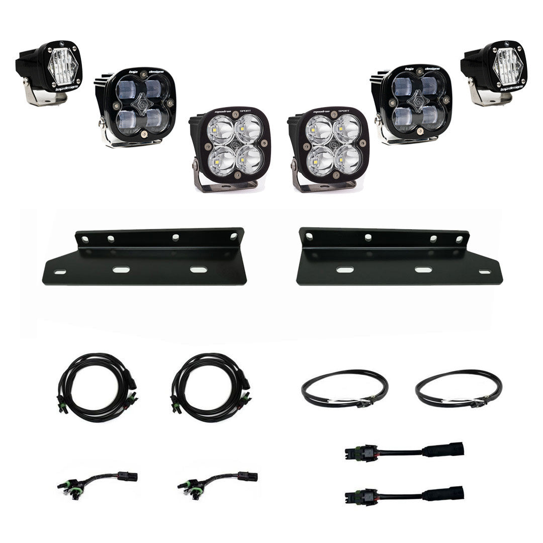 Baja Designs Aftermarket Fog Pocket Kits Fit 21-On Ford, Raptor