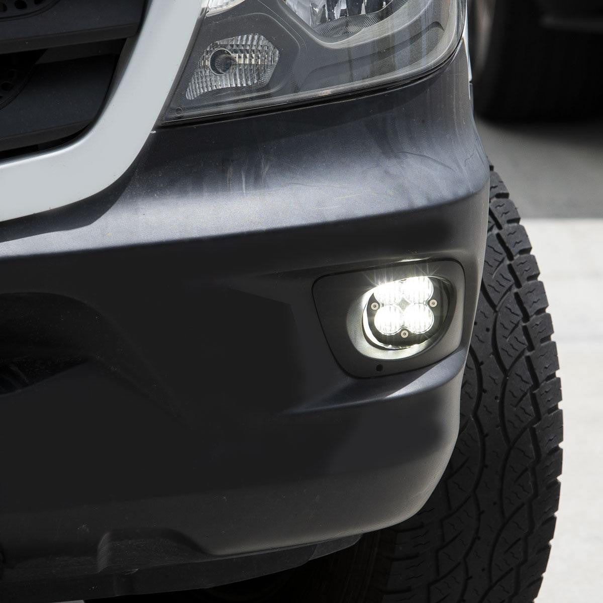 2014-2018 Mercedes Sprinter Van Squadron Sport/SAE/Pro Fog Pocket Light Kit