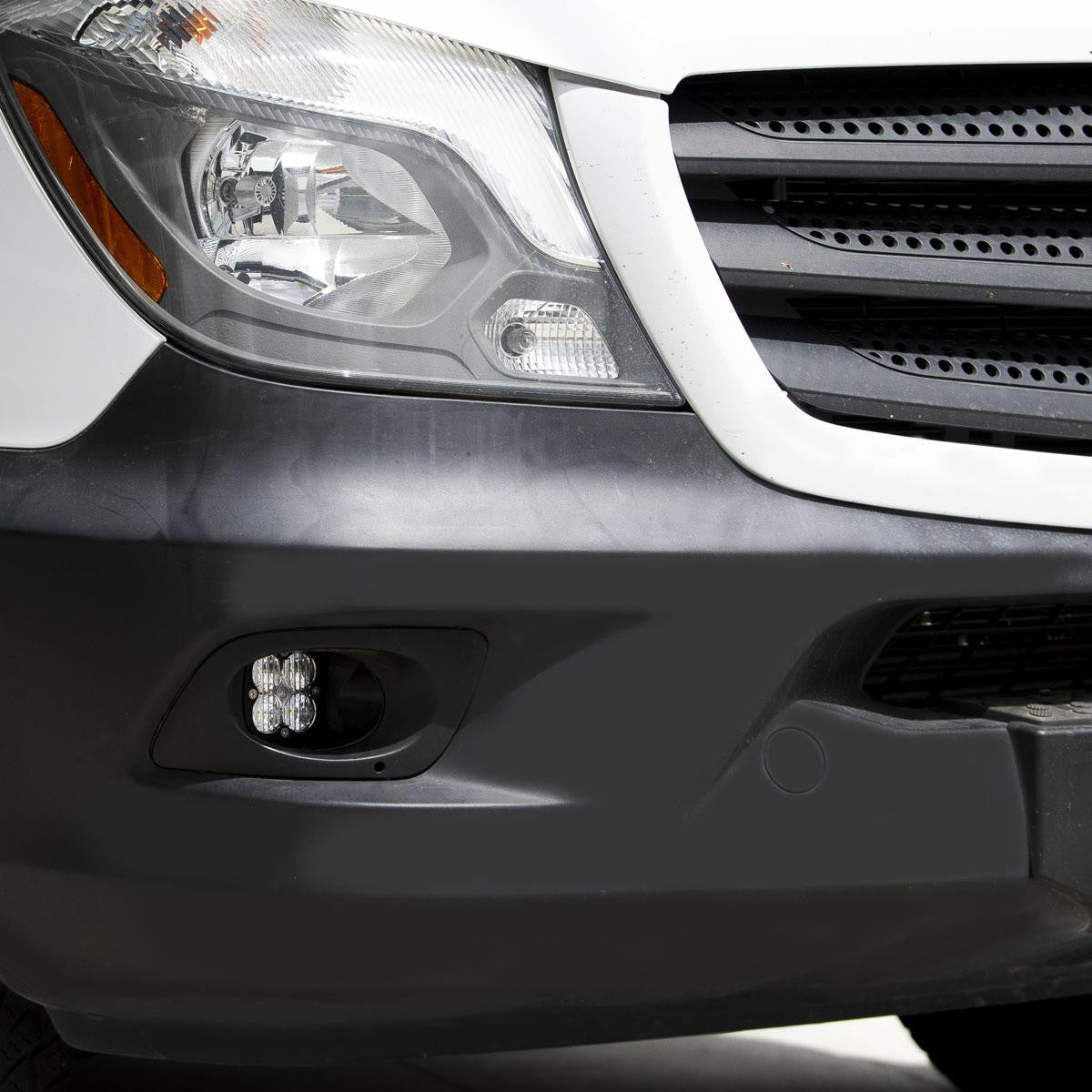 2014-2018 Mercedes Sprinter Van Squadron Sport/SAE/Pro Fog Pocket Light Kit