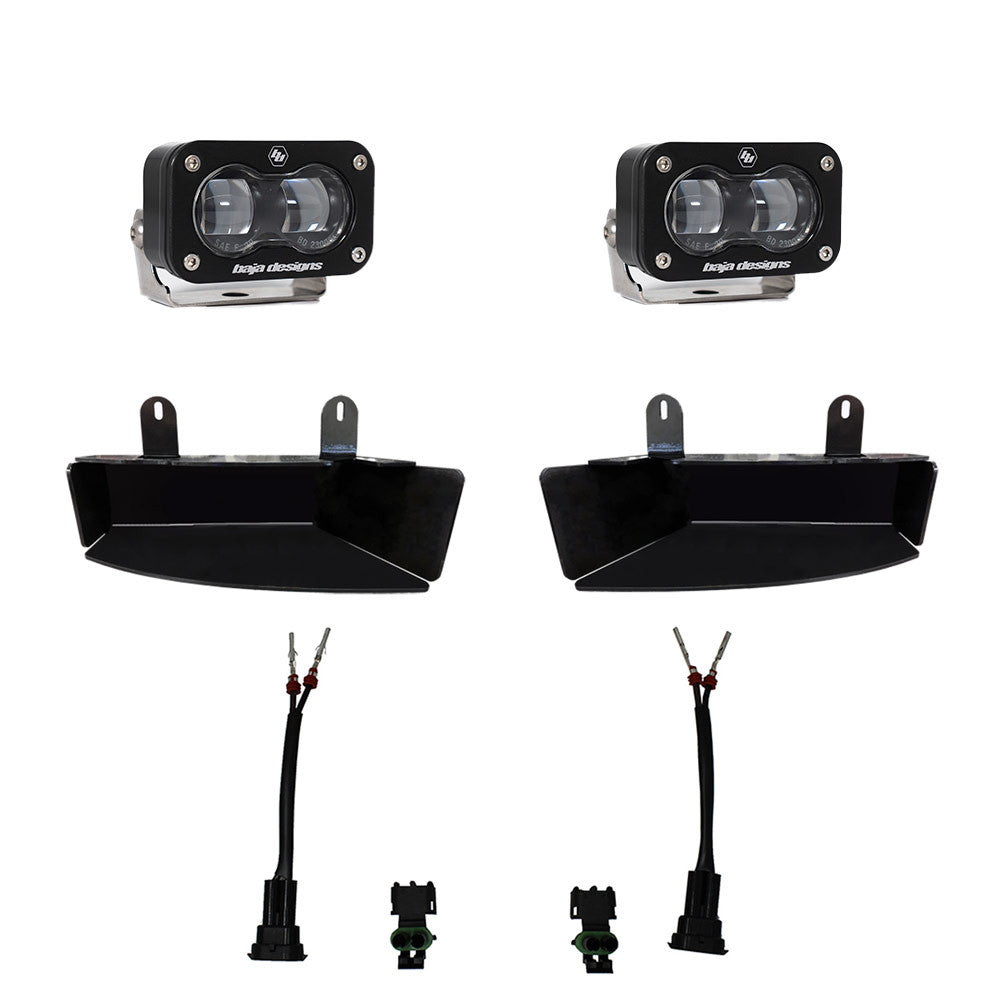 Dodge, Ram S2 SAE Fog Pocket Light Kit - Ram 2019-On 2500/3500