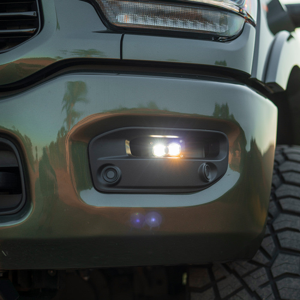 Dodge, Ram S2 SAE Fog Pocket Light Kit - Ram 2019-On 2500/3500