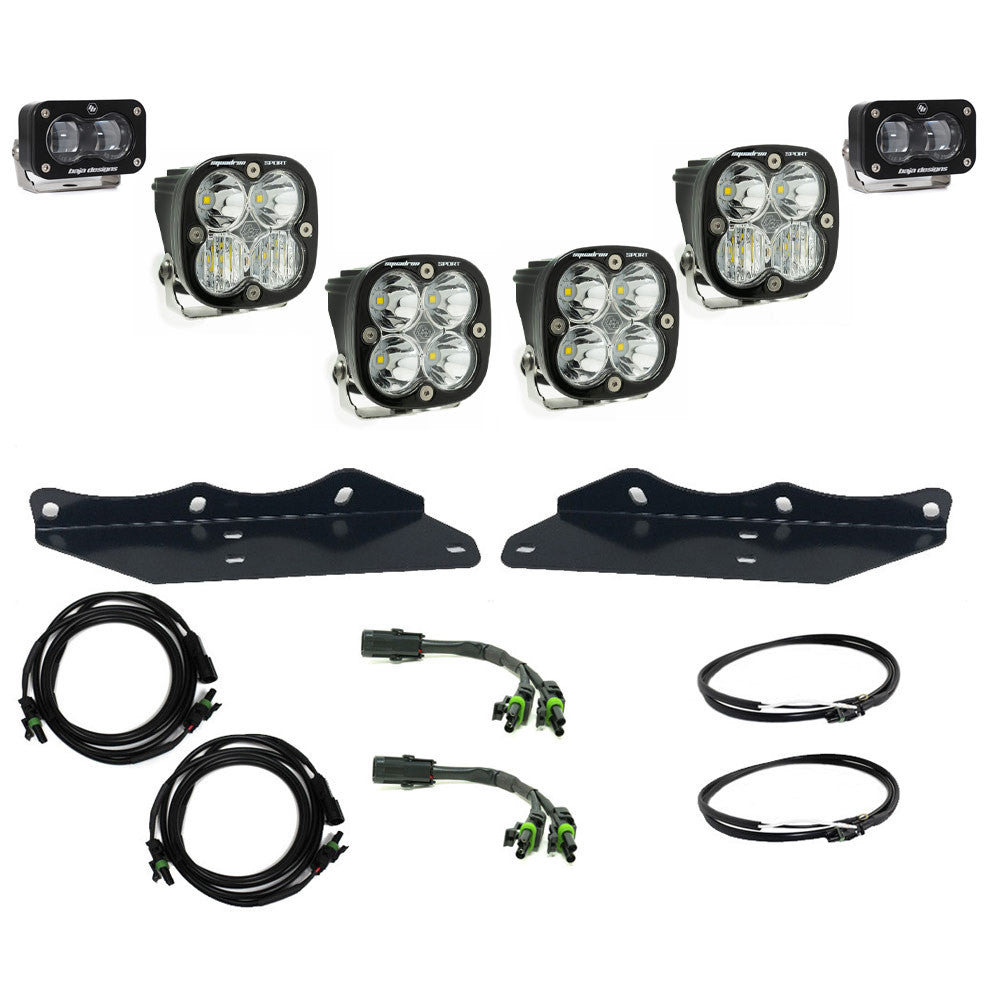 Baja Designs 2017-2020 Ford Raptor Squadron/S2 SAE “Sportsman” Fog Pocket Light Kit
