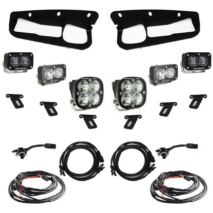 Baja Designs S2 SAE “Sportsmen/PRO” - 21+ Ford Bronco Fog Pocket Light Kits - Modular Bumper
