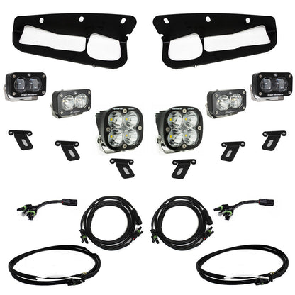 Baja Designs S2 SAE “Sportsmen/PRO” - 21+ Ford Bronco Fog Pocket Light Kits - Modular Bumper
