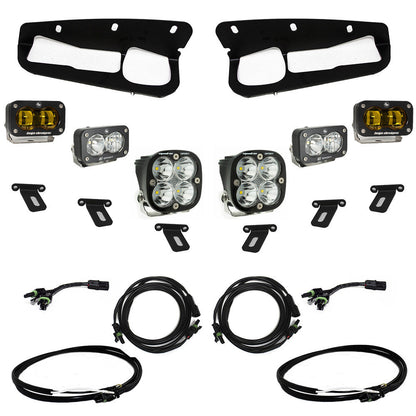 Baja Designs S2 SAE “Sportsmen/PRO” - 21+ Ford Bronco Fog Pocket Light Kits - Modular Bumper