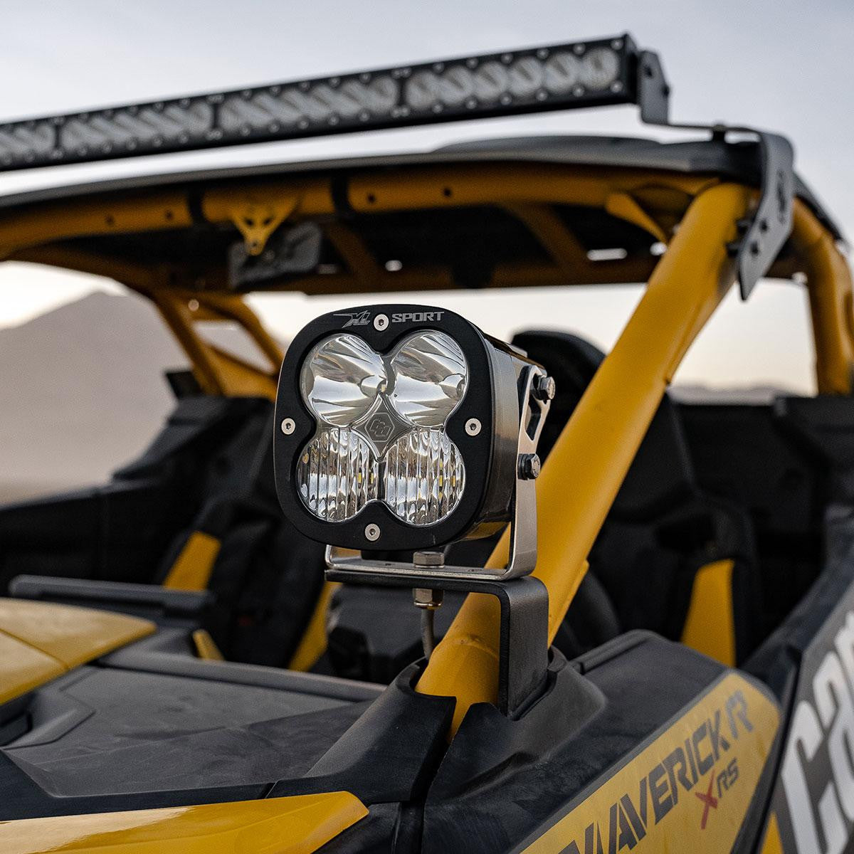 2024 Can-Am Maverick R XL Sport A-Pillar Kit - Baja Designs
