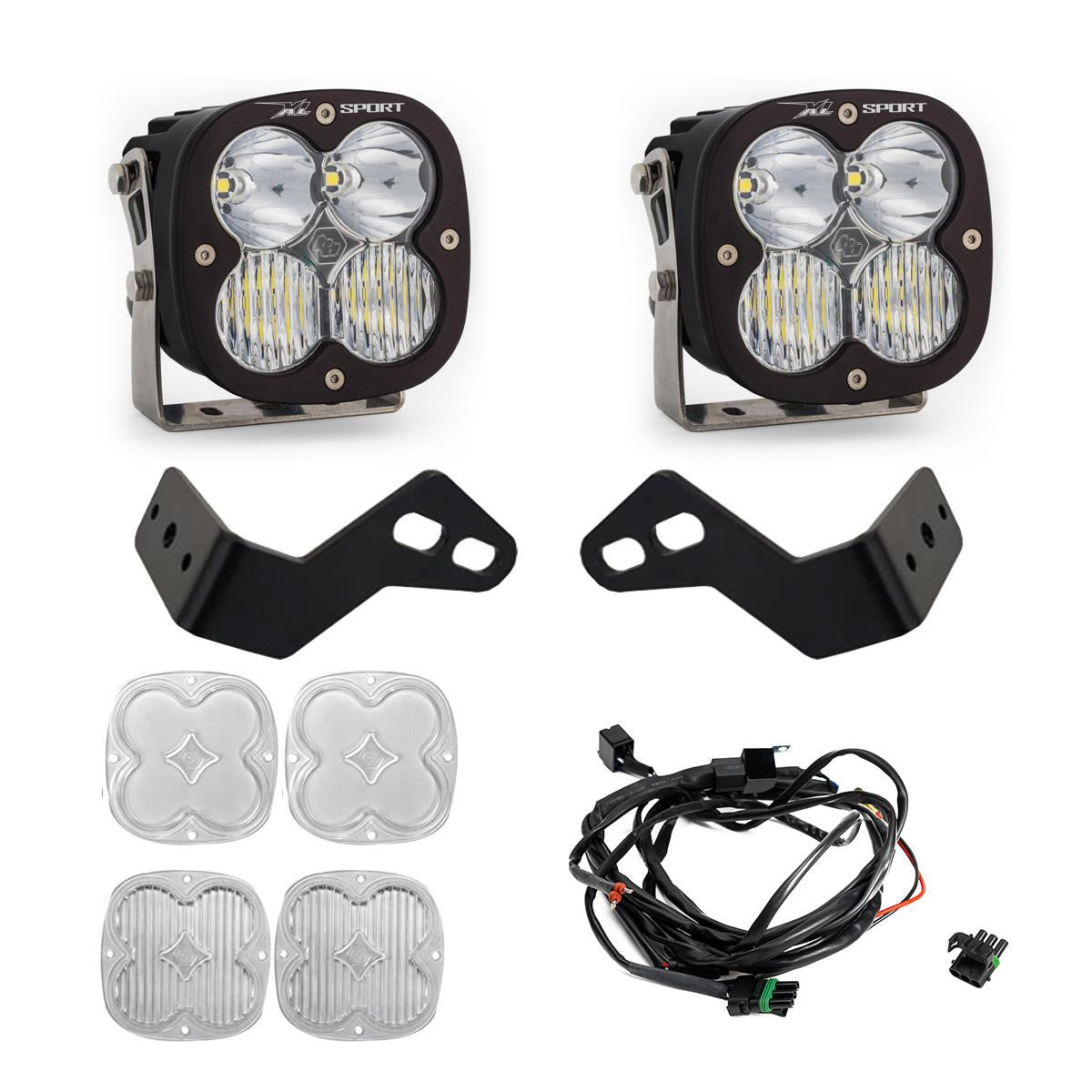 2024 Can-Am Maverick R XL Sport A-Pillar Kit - Baja Designs