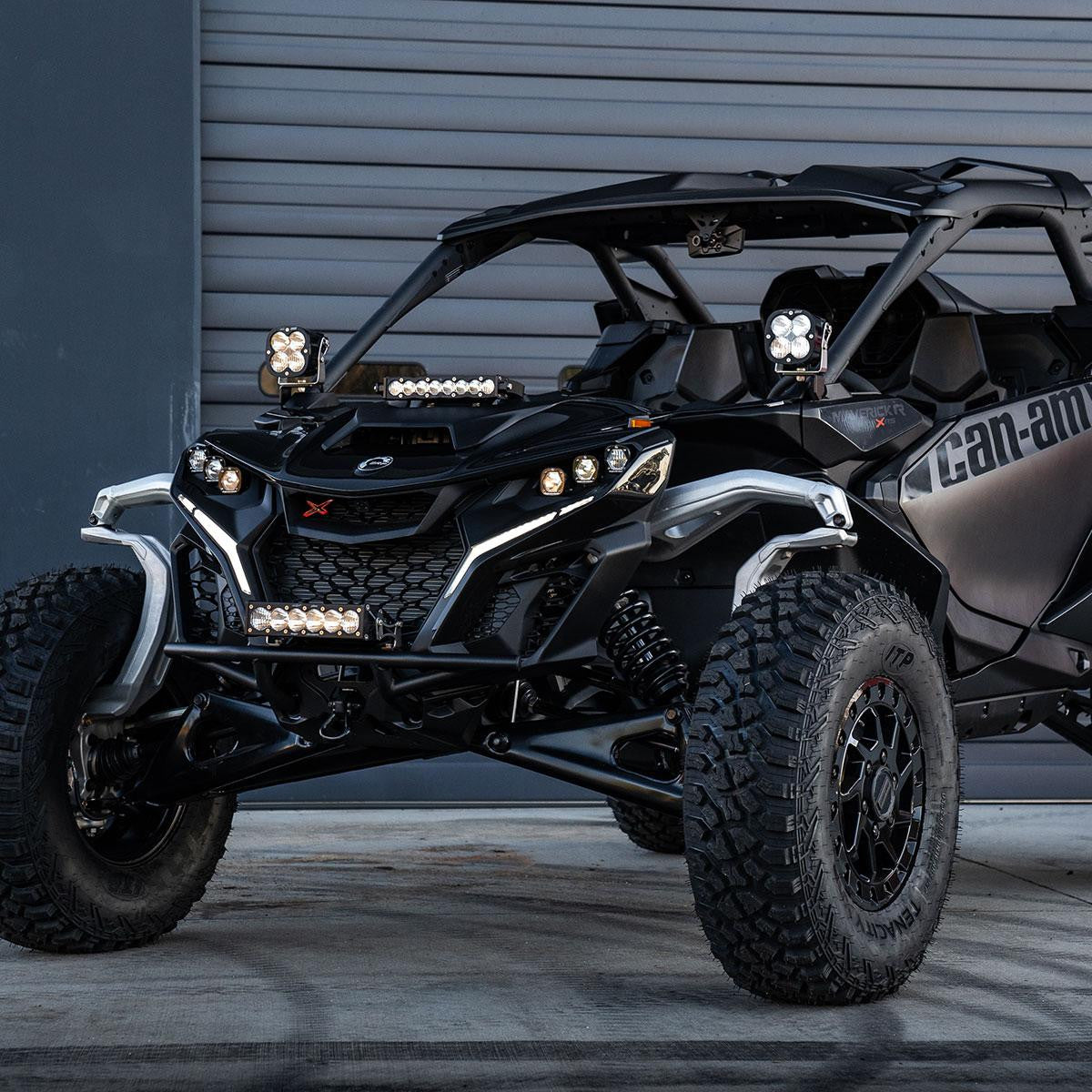2024 Can-Am Maverick R XL Sport A-Pillar Kit - Baja Designs