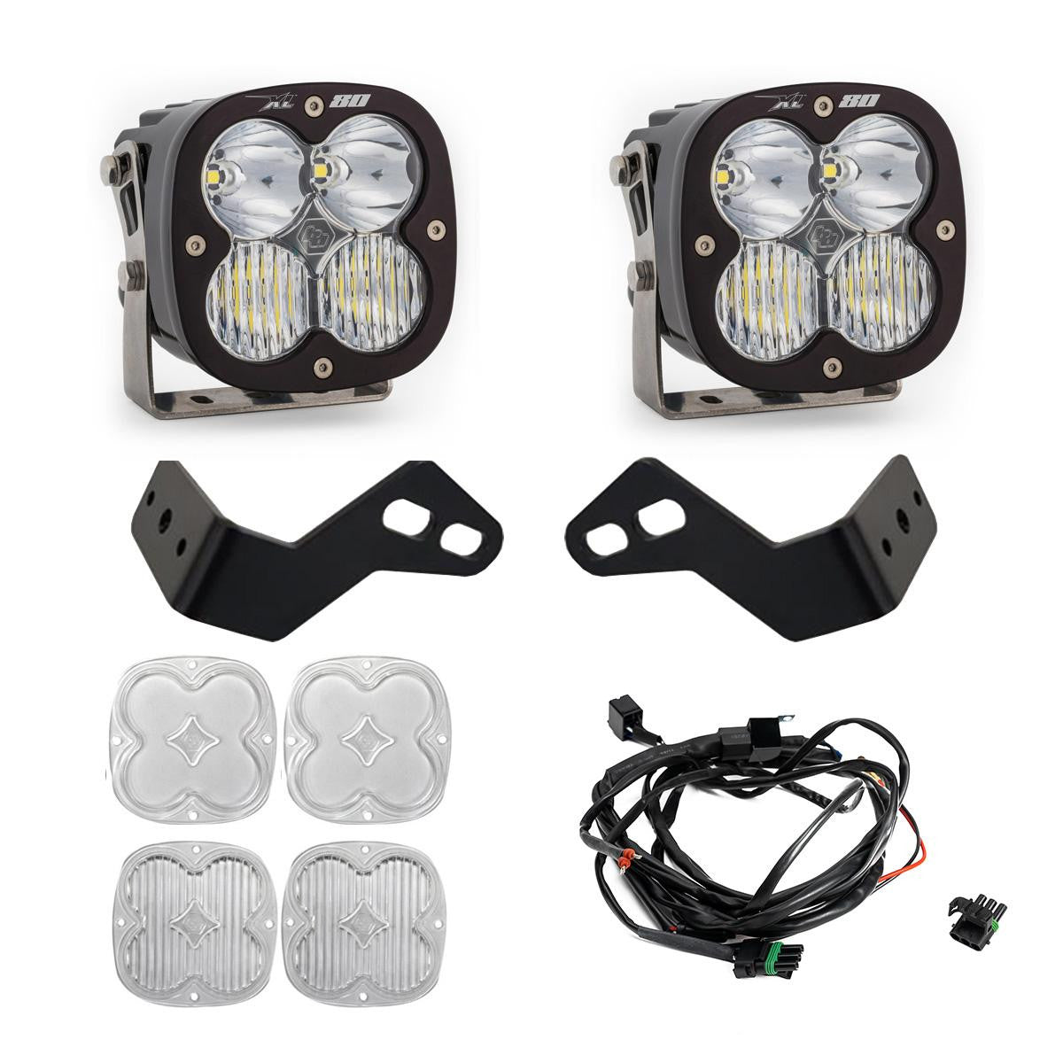 2024 Can-Am Maverick R XL Sport A-Pillar Kit - Baja Designs