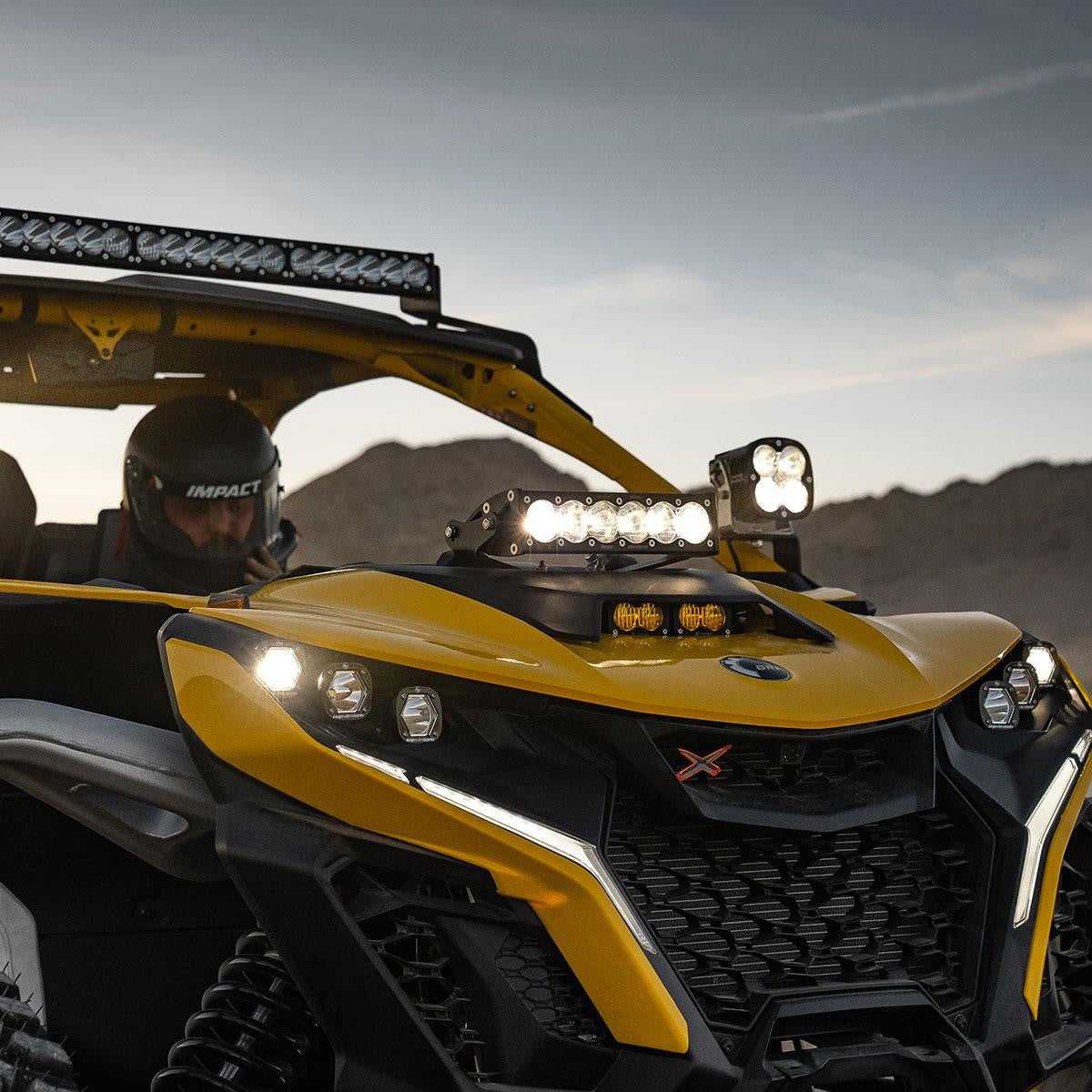 2024 Can-Am Maverick R Shock Tower Kit - Baja Designs