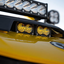 24 Can-Am Maverick R Dual S2 Pro Amber Hood Kit - Baja Designs