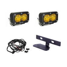 24 Can-Am Maverick R Dual S2 Pro Amber Hood Kit - Baja Designs