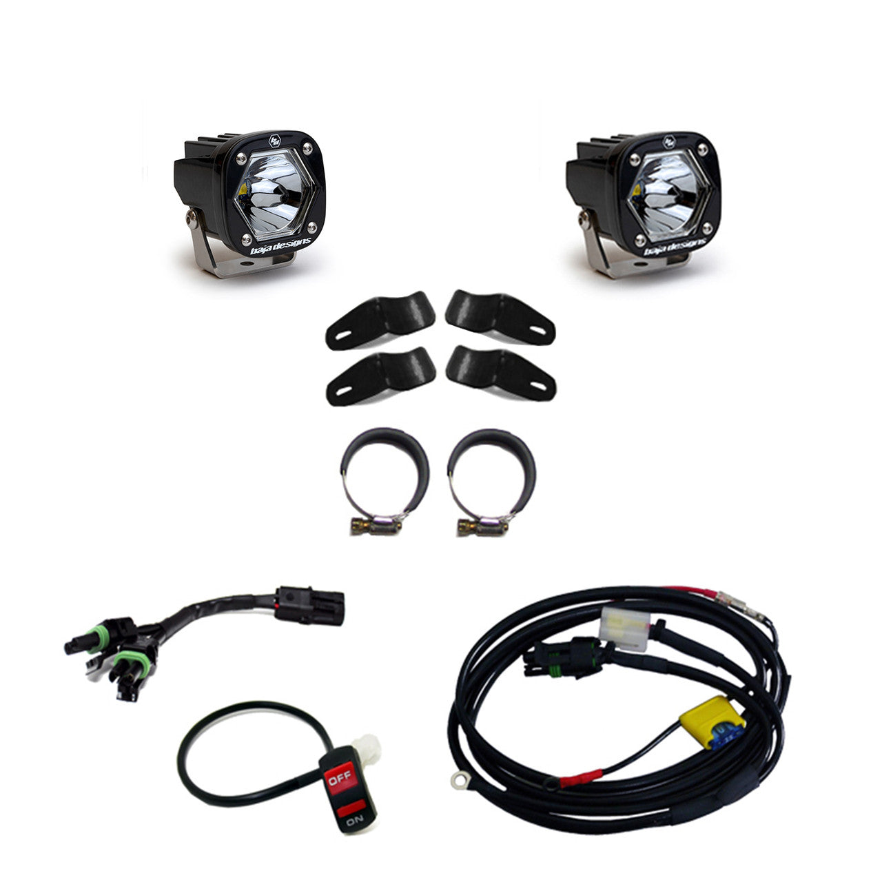 Moto S1 Auxiliary Light Kit - Baja Designs