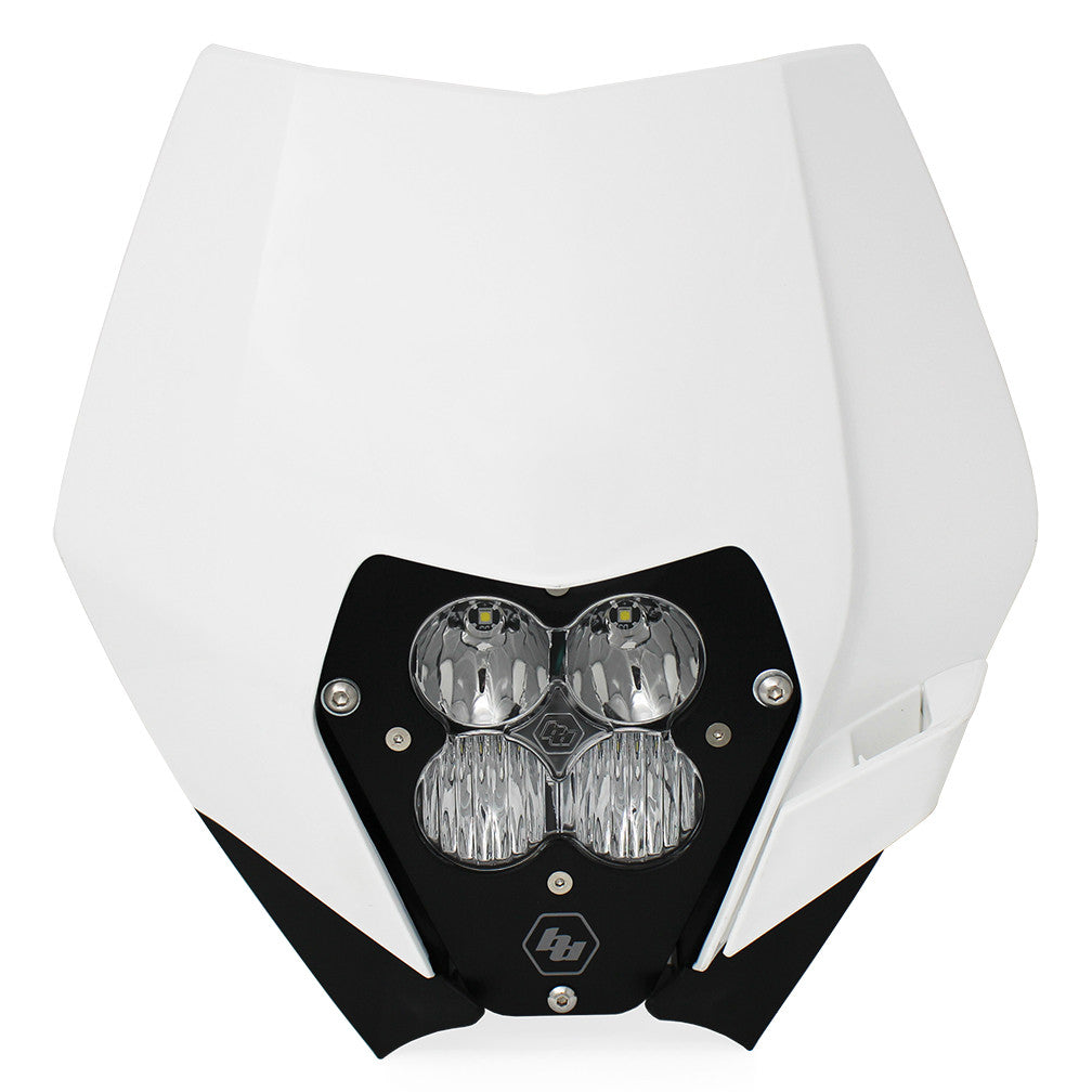 XL40 08-13 KTM (A/C) / (D/C) Headlight Kit - White Shell/No Shell