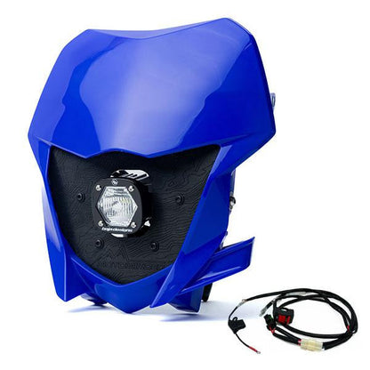 S1 LED Headlight w Yamaha Shell - Yamaha YZ250FX ('15-24); YZ450FX (19-24); YZ250F ('19-24); YZ450F ('14-24)