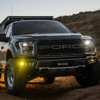 Baja Designs 2017-2020 Ford Raptor Squadron/S2 SAE “Sportsman” Fog Pocket Light Kit