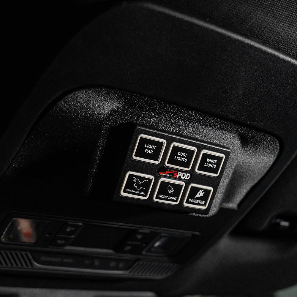 sPod Mini6 SourceLT Power Management Vehicle Kit - Ford 2023-On F-250350 Super Duty