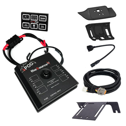 sPod Mini6 SourceLT Power Management Vehicle Kit - Ford 2023-On F-250350 Super Duty