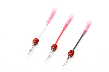 Auxiliary (Aux) Switch Wire & Light Wire Crimp on Weather Pack Pin Pig Tail Packs