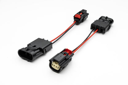 SPV Parts Harness 3 Pole MOLEX Connector Adapters for Ford OEM Rigid Fogs (Pair) - SPV Harness System (Works with MANY vehicles, See Details)