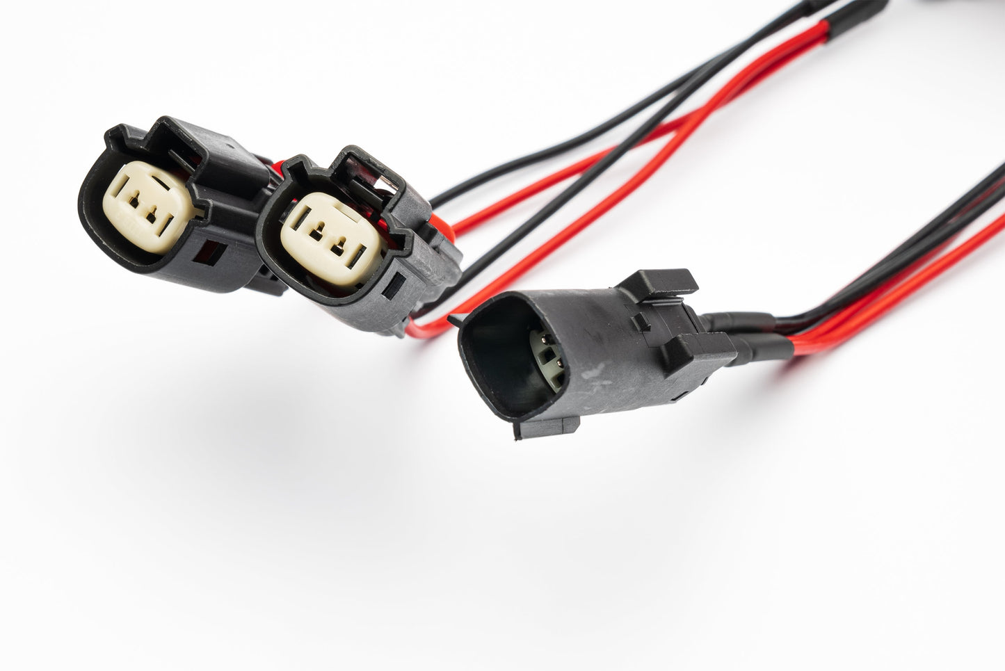 2-Way Raptor OEM Fog Connector Splitter (F-150 & Bronco Raptor OEM FOGS combine both pairs to 1 switch) (Pair)