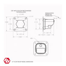 S1 Flush Mount Bezel Kit - Universal