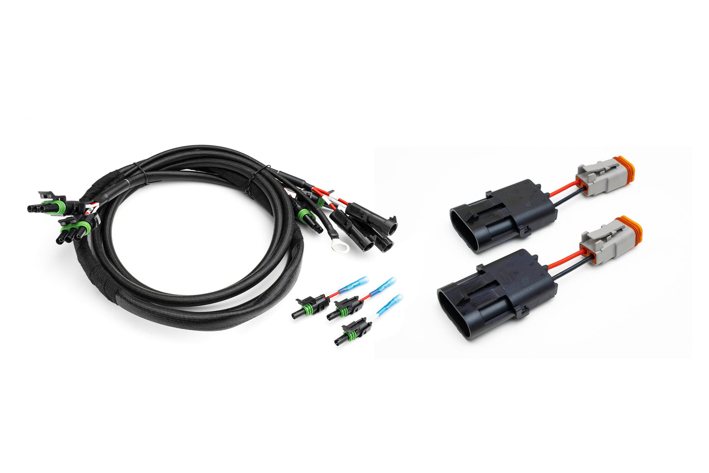 SPV Parts Double A-Pillar/Ditch Light Harness - SPV Harness System (Works with MANY vehicles, See Details)