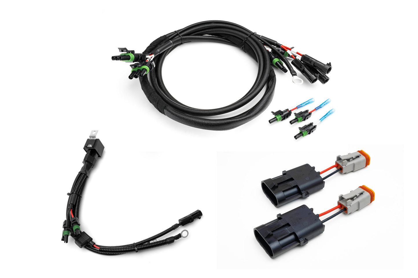 SPV Parts Double A-Pillar/Ditch Light Harness - SPV Harness System (Works with MANY vehicles, See Details)