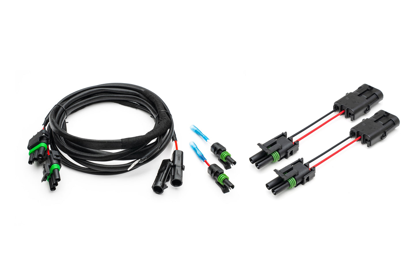 SPV Parts Short Dual Harness - SPV Harness System (Works with MANY vehicles, See Details)