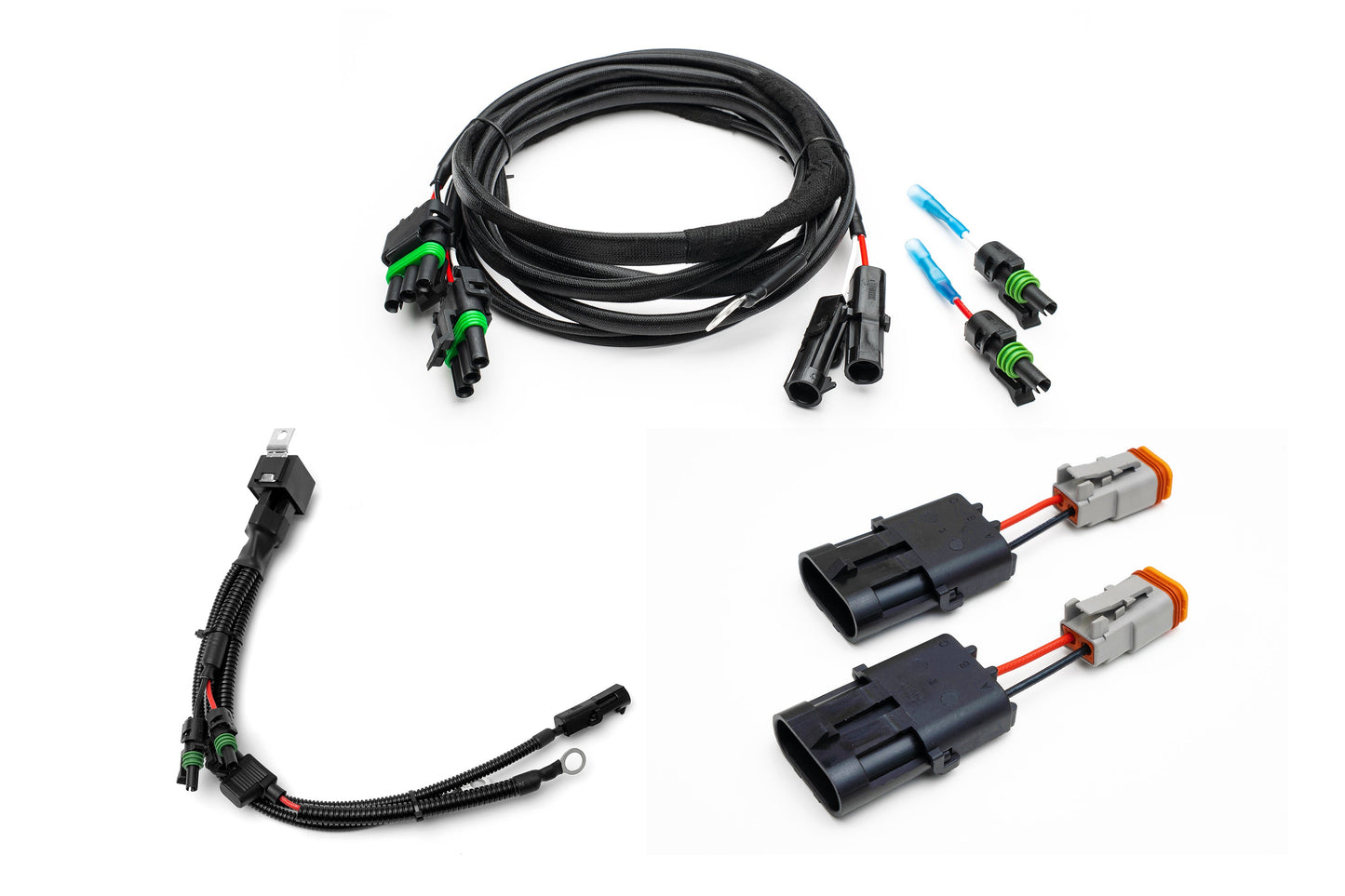 SPV Parts Short Dual Harness - SPV Harness System (Works with MANY vehicles, See Details)
