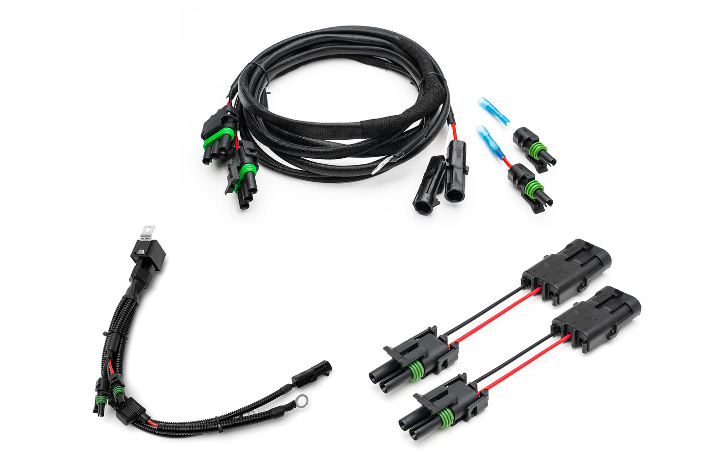 SPV Parts Short Dual Harness - SPV Harness System (Works with MANY vehicles, See Details)
