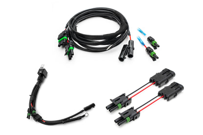 SPV Parts Short Dual Harness - SPV Harness System (Works with MANY vehicles, See Details)