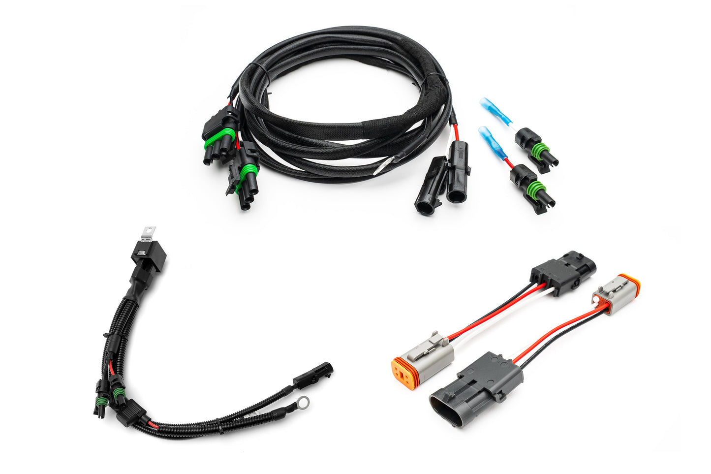 SPV Parts Short Dual Harness - SPV Harness System (Works with MANY vehicles, See Details)